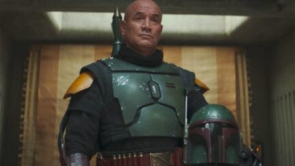 Book of Boba Fett Boba Fett standing tall