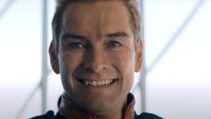 Antony Starr has a creepy smile as Homelander in season 3 of 'The Boys'