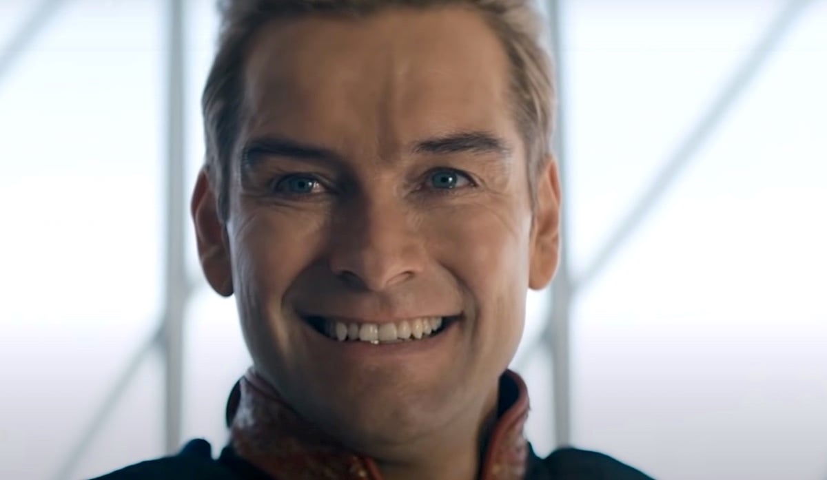 Antony Starr has a creepy smile as Homelander in season 3 of 'The Boys'