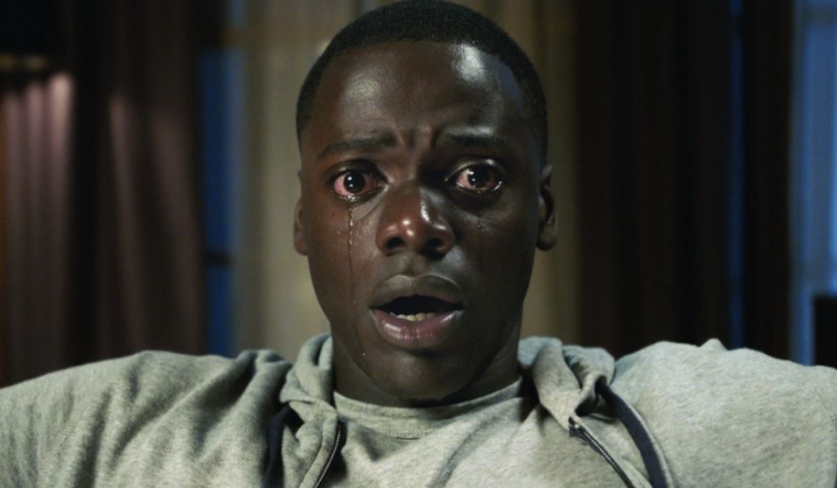 Daniel Kaluuya as Chris Washington in the horror movie Get Out.