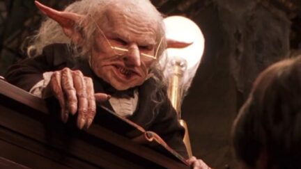 one of the money goblins in harry potter