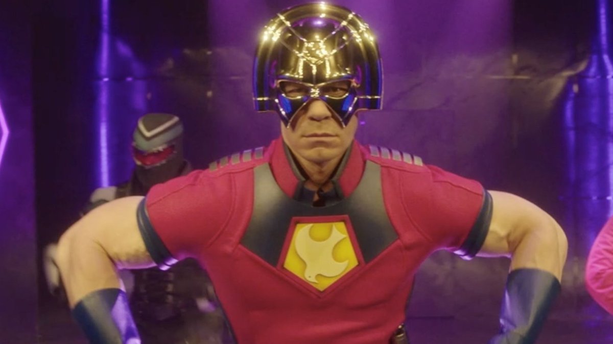 John Cena dancing as Peacemaker