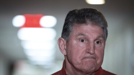 Joe Manchin gives a 