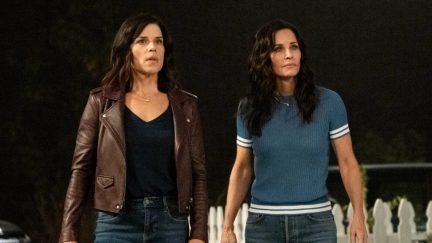 Neve Campbell and Courtney Cox in 'Scream 5'