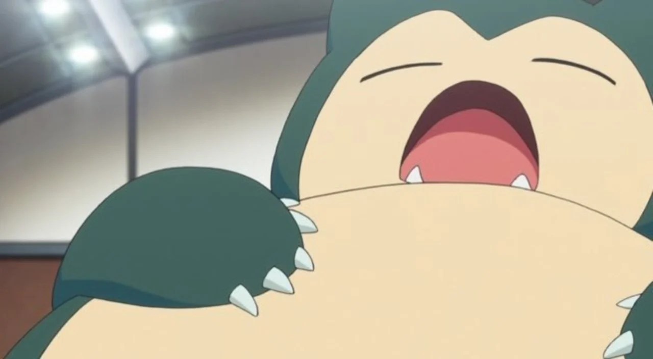 Sleeping Snorlax