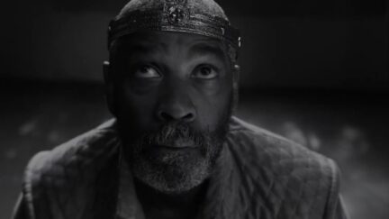 Denzel Washington as Macbeth in The Tragedy of Macbeth