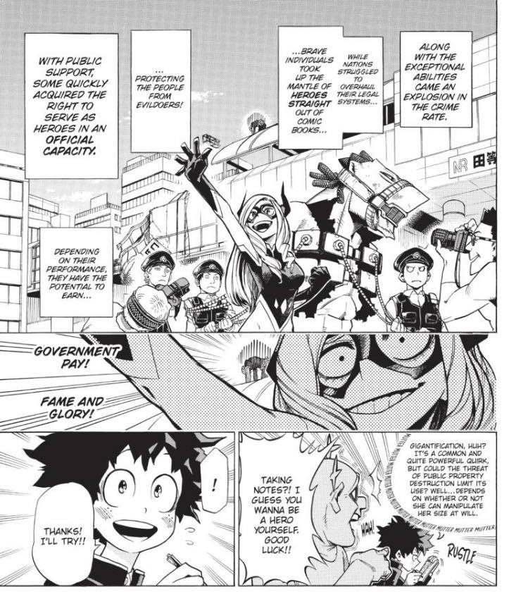 Mha Chapter 1 Clean My Hero Academia Manga Has Its ”Avengers Assemble” Moment