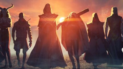 Concept art for Dragon Age 4 companions, as done by Matt Rhodes.