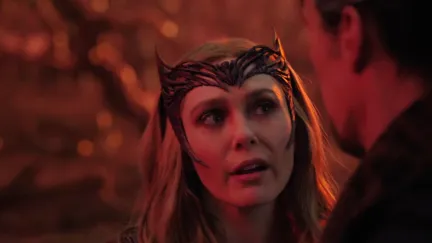 Wanda Maximoff telling Stephen Strange the truth in the Multiverse of Madness trailer