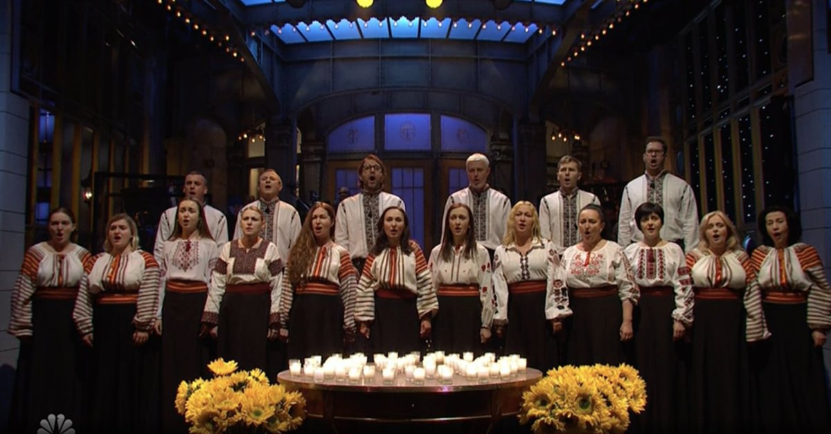 The Ukrainian Chorus Dumka of New York on 'SNL'
