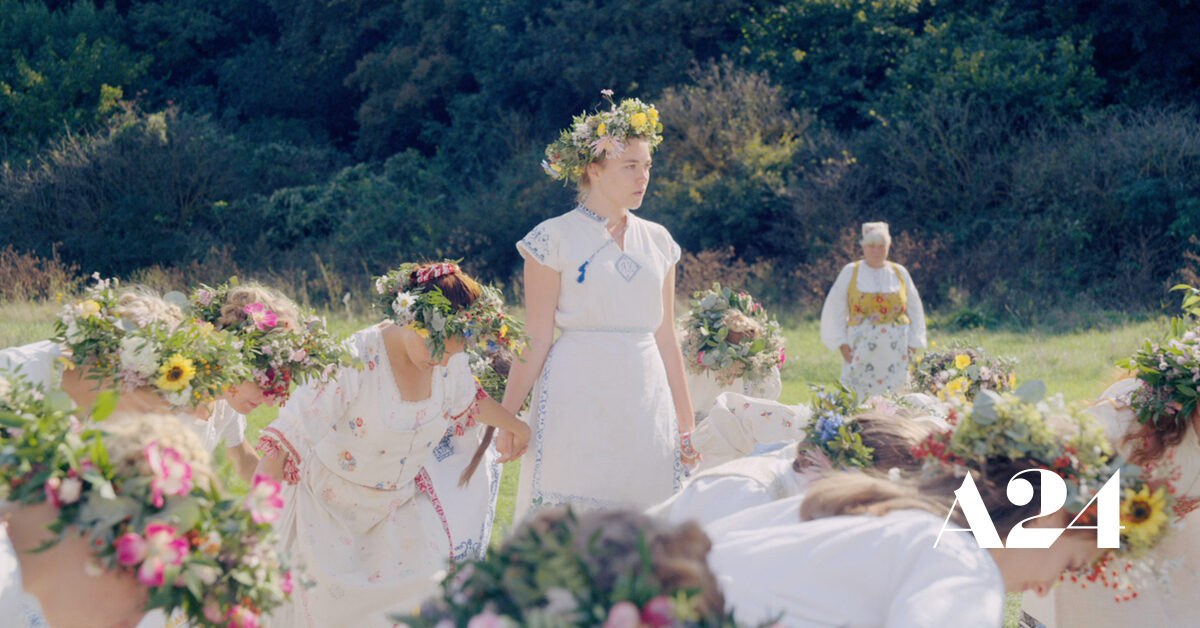 Dani feels conflicted as she begins to bond with the cult, in Midsommar.