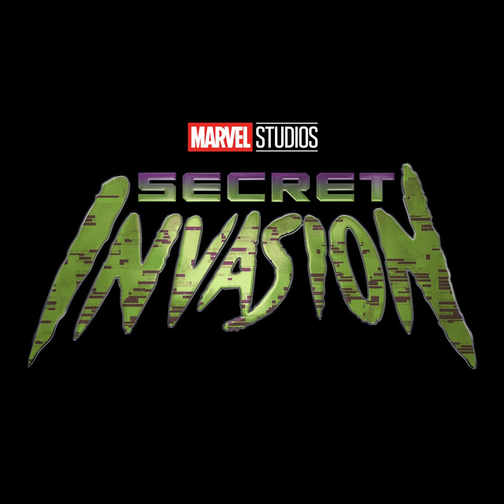 the logo for Marvel's Secret Invasion series