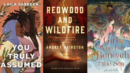 Three books for bookclub. (image: Inkyard Press, Tordotcom, and Feiwel & Friends)