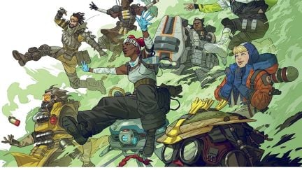 cropped cover showing many legends in 