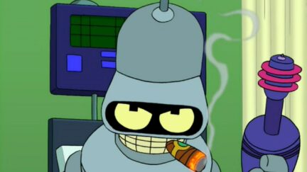 Bender Bending Rodríguez the real star of futurama