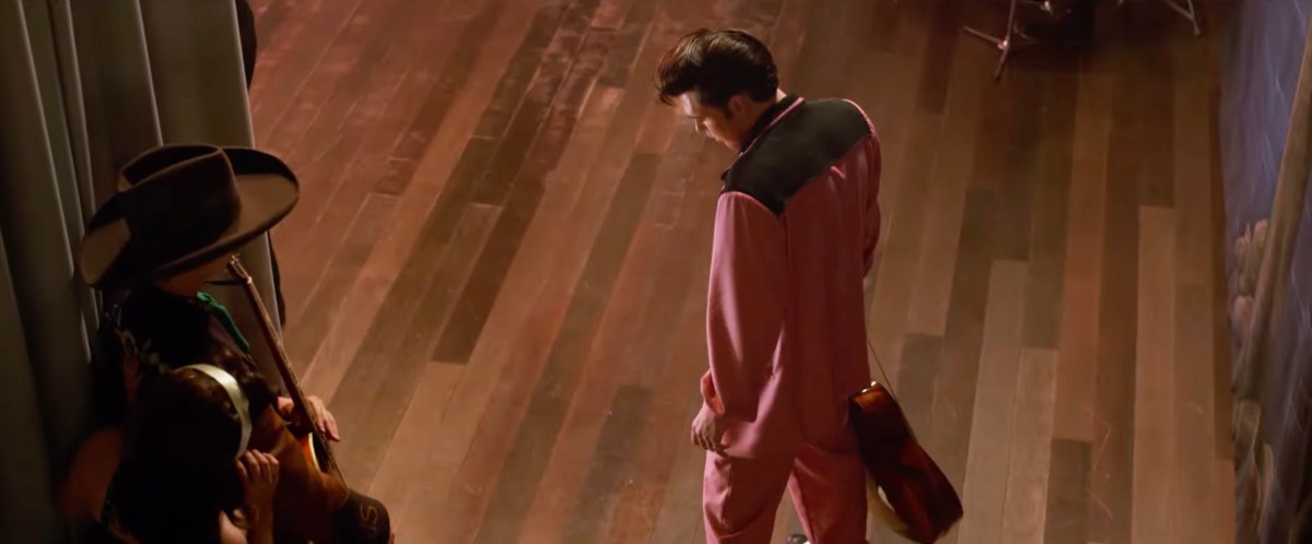 But his hips in jail in elvis