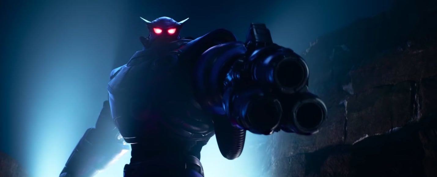 Zurg in the Lightyear trailer