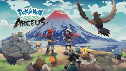 key art for Pokémon legends arceus which is good