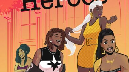 Living Heroes comics featuring She-Hulk, Storm, Monica Rambeau, and Misty Knight. (Image: Stephanie Williams, Christina Poag, and Erin O’Neill Jones.)