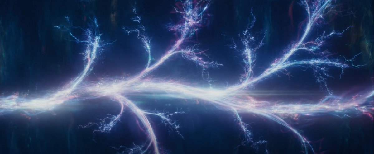 The branching timeline from Loki.