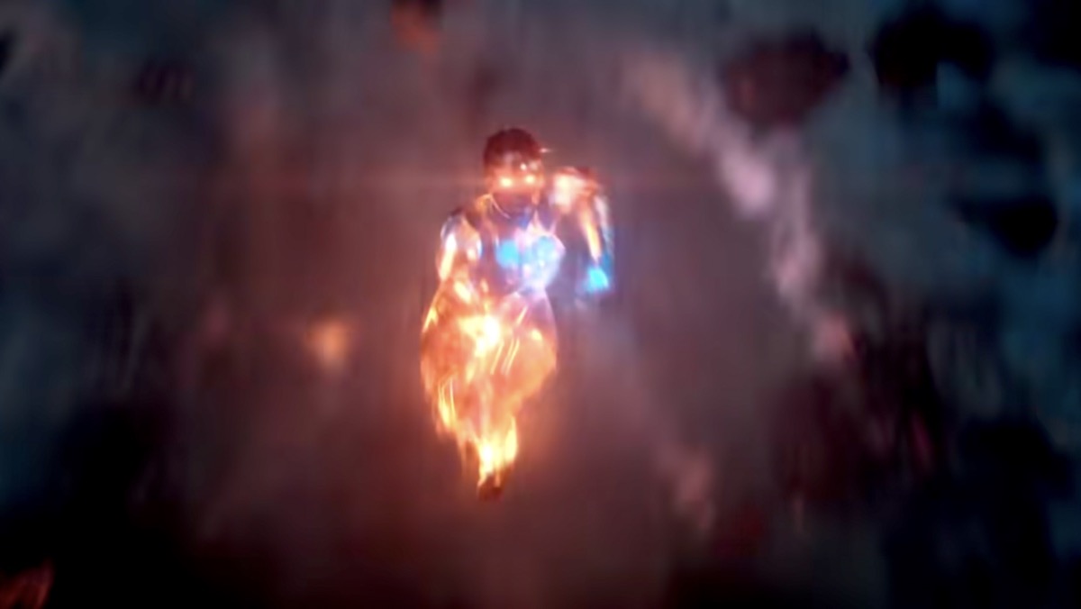 An unknown, glowing figure appearing to be Monica or Maria Rambeau in Doctor Strange and the Multiverse of Madness.