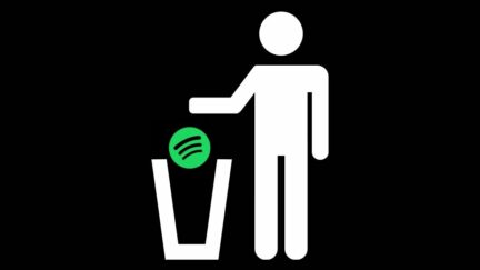 dump spotify. (Image: Spotify (logo) and Alyssa Shotwell.