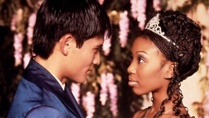 Paolo Montalbán and Brandy as the best Cinderella couple. (Image: ABC/Disney.)