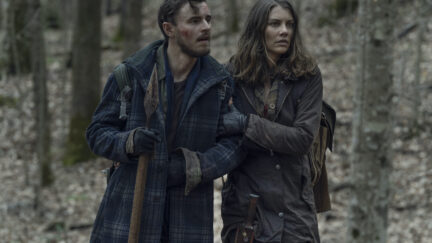 Callan McAuliffe as Alden, Lauren Cohan as Maggie Greene