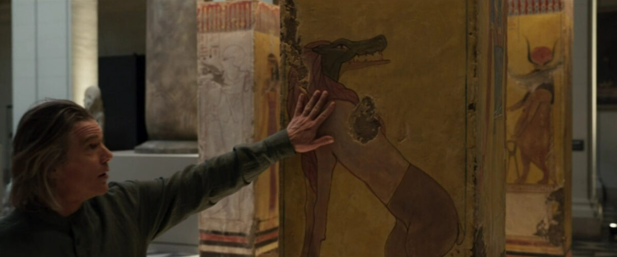 Arthur Harrow reveals Ammit to Steven Grant.