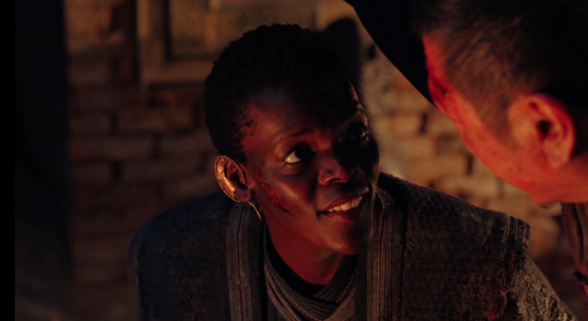 Sheila Atim as Sara in Doctor Strange in the Multiverse of Madness.