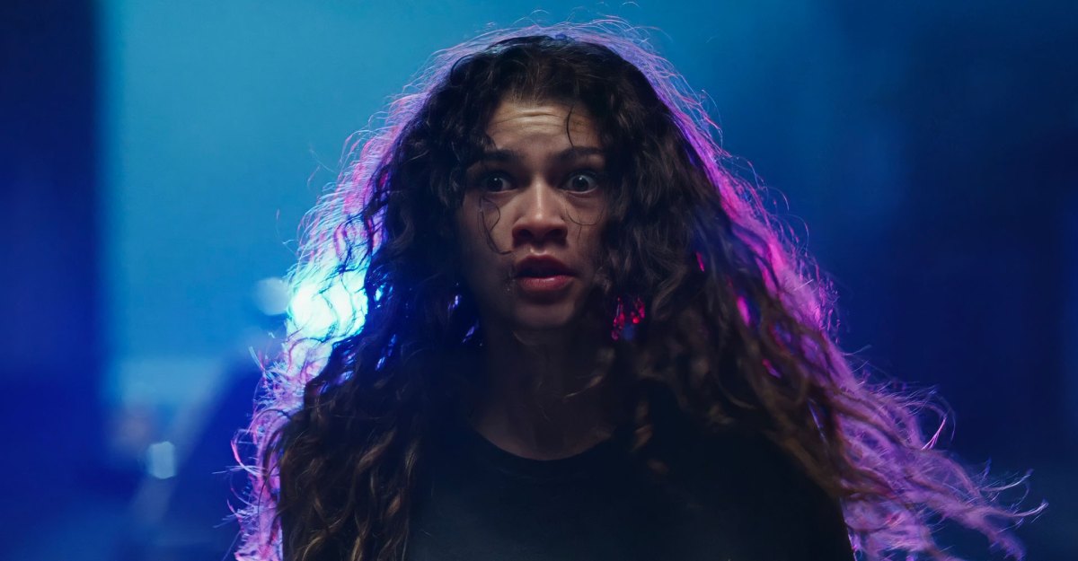 A picture of Zendaya as Rue Bennett in Season 2 of Euphoria
