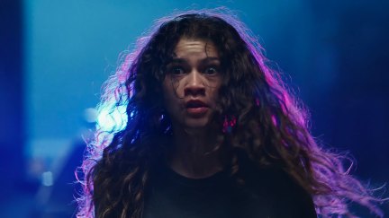 A picture of Zendaya as Rue Bennett in Season 2 of Euphoria