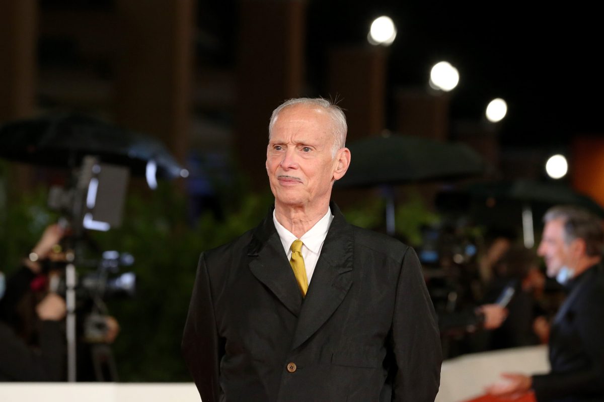 John Waters on the red carpet