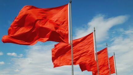 Red Flags in the wind