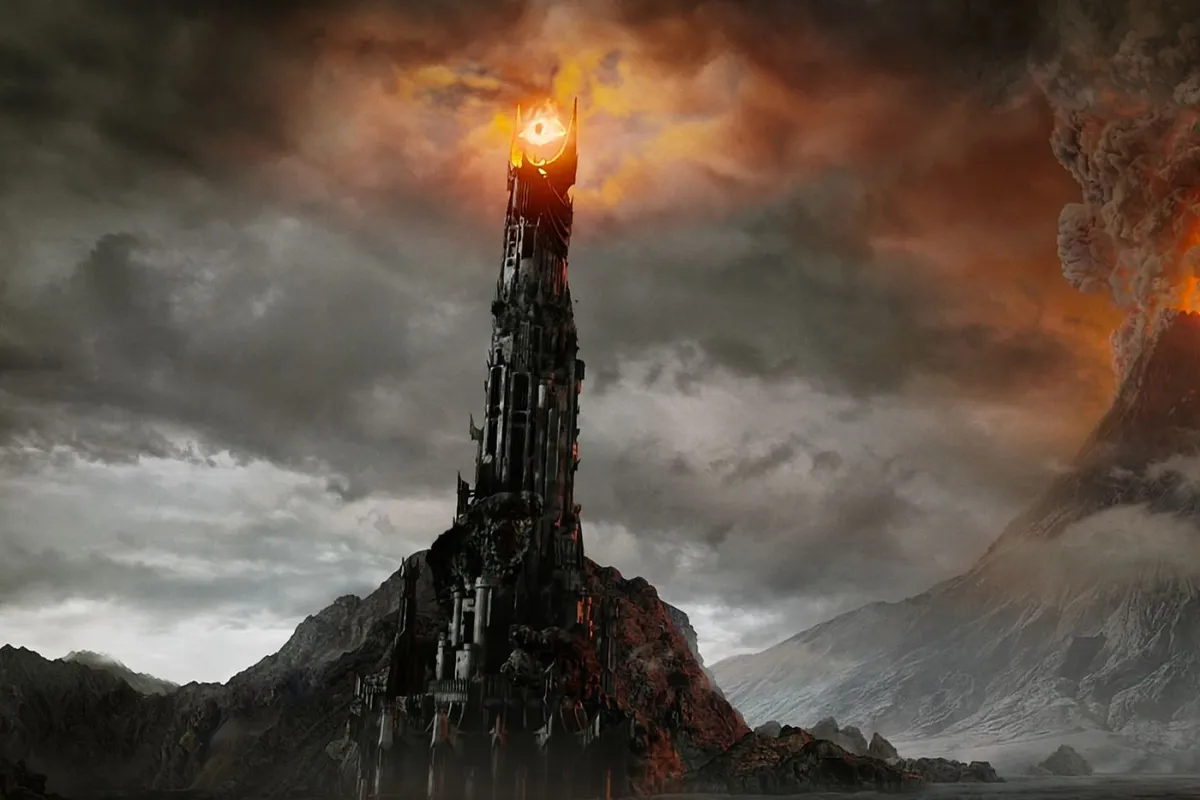 Eye of Sauron in Lord of the Rings: The Two Towers
