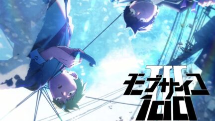 Official poster for Mob Psycho 100 season three