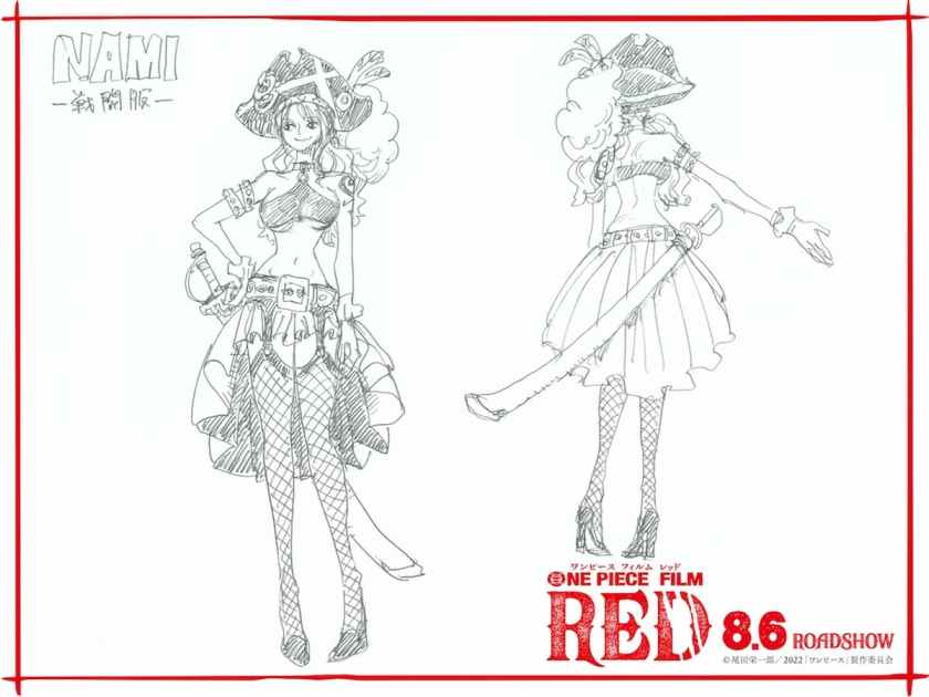 Here's Every Costume for the Straw Hat Pirates in One Piece: Red | The ...