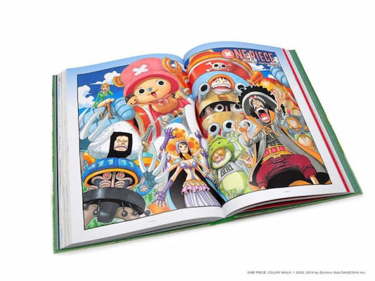 Promotional image of the One Piece Color Walk Compendium