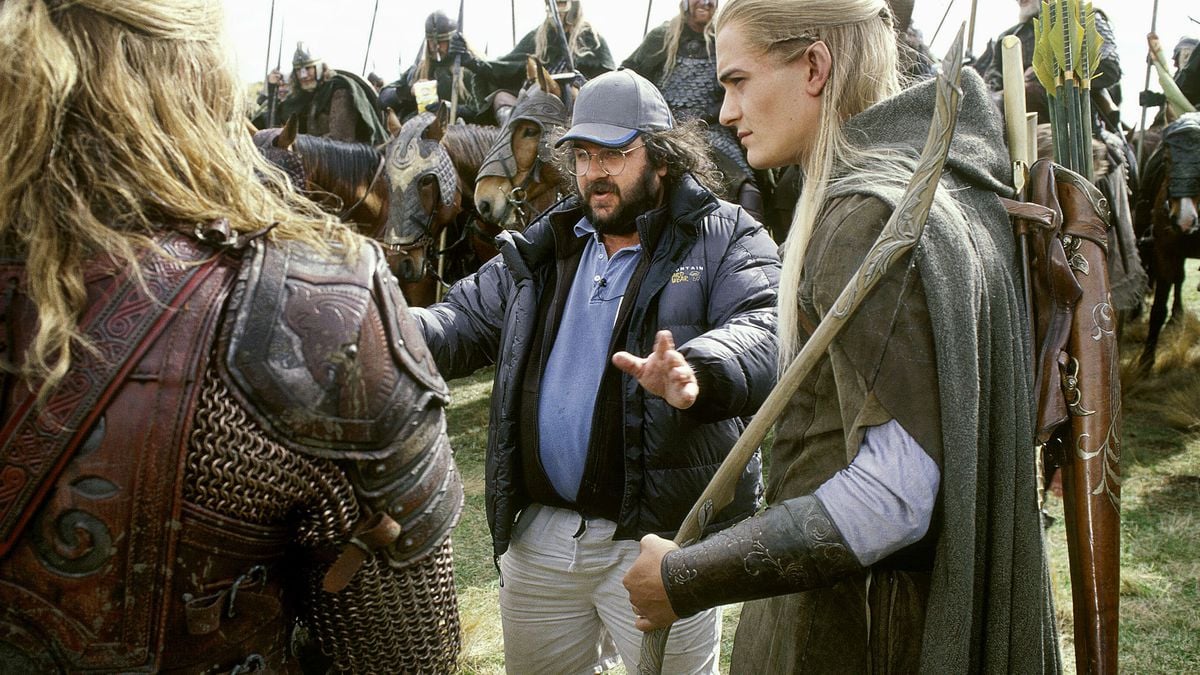 Peter Jackson Lord of the Rings BTS