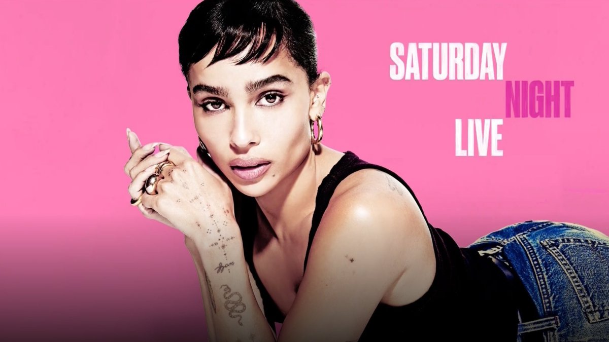 Zoe Kravitz promo photo for Saturday Night Live 