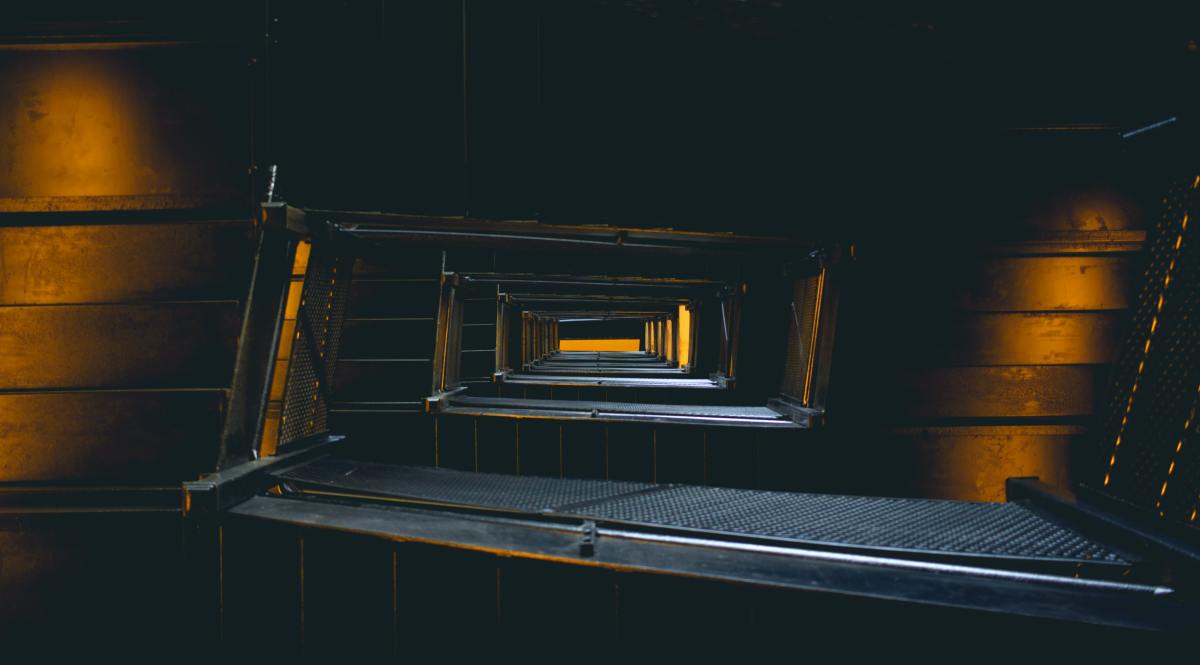 Dark staircase