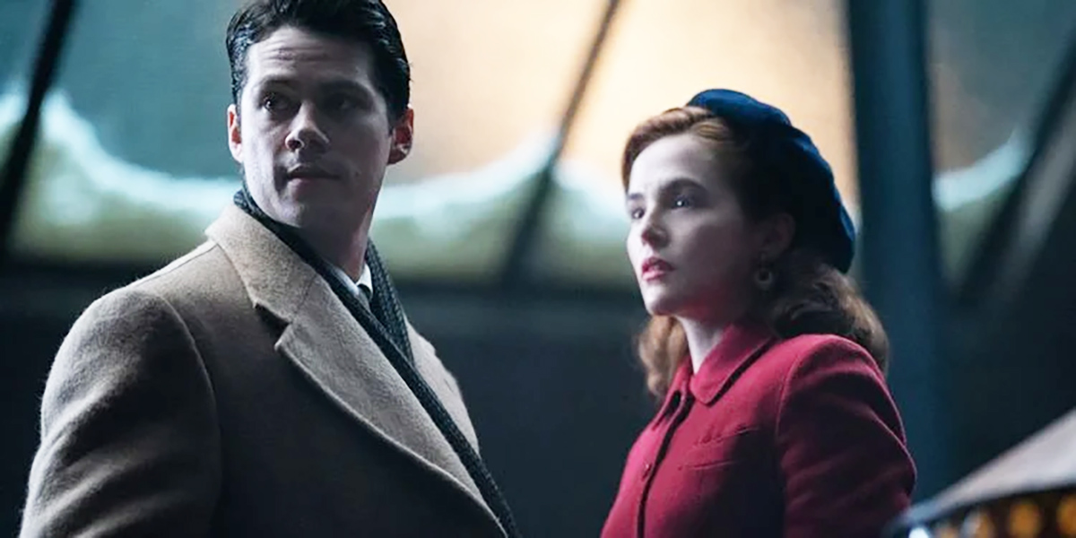 Dylan O'Brien and Zoey Deutch in 'The Outfit'