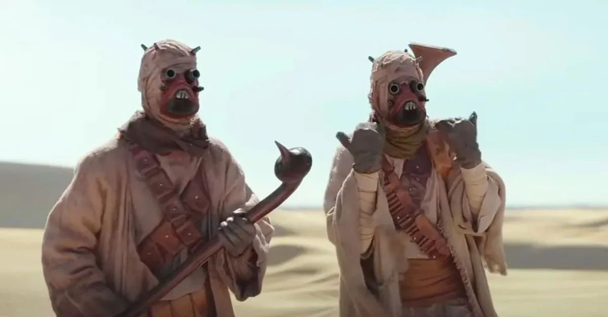 Two Tuskens in The Mandalorian