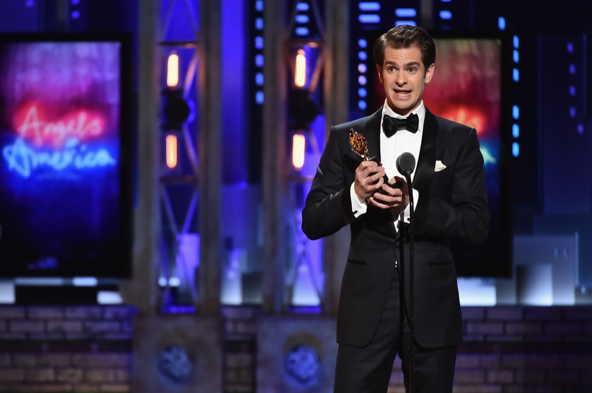 Andrew Garfield performs onstage during the 72nd Annual Tony Awards at Radio City Music Hall on June 10, 2018 in New York City.