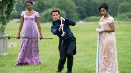 bad love triangle is bad in Bridgerton