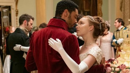 In Bridgerton Daphne and Simon dance