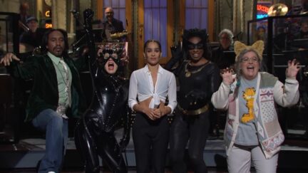 Zoe Kratitz and the Catwomen on 'SNL'
