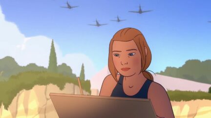 Charlotte movie. Image: screencap Good Deed Entertainment.