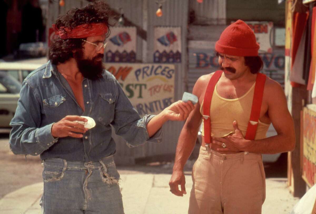 Cheech and Chong from "Up in Smoke." Image: Paramount Pictures.