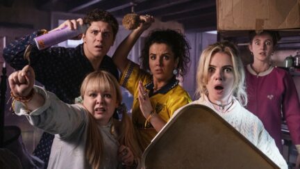 The cast of 'Derry Girls' strike a funny pose for season 3